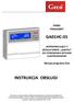 GA01HC-01 INSTRUKCJA OBSŁUGI PANEL POKOJOWY. Wersja programu 01a WSPÓŁPRACUJĄCY Z REGULATOREM GH07EA DO STEROWANIA KOTŁAMI ELEKTRODOWYMI