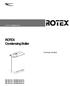 ROTEX Condensing Boiler