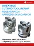 INDEXABLE CUTTING TOOL REPAIR REGENERACJA NARZĘDZI SKŁADANYCH