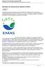 Zachęty do stosowania systemu EMAS