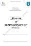 Materiały pomocnicze z zakresu spraw obronnych przeznaczone dla uczestników konkursu: POMYŚL. BEZPIECZEŃSTWIE III edycja