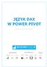 JĘZYK DAX W POWER PIVOT