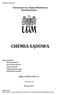 Uniwersytet im. Adama Mickiewicza Wydział Chemii CHEMIA SĄDOWA ISBN: Wydanie II. Poznań 2017