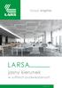 Simply brighter. LARSA. jasny kierunek. w sufitach podwieszanych.