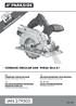 IAN CORDLESS CIRCULAR SAW PHKSA 20-LI A1 CORDLESS CIRCULAR SAW AKUMULATOROWA PIŁA RĘCZNA AKKU-HANDKREISSÄGE