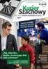 Spis treści. Kurier Szachowy. Okładka: M. Carlsen, Nihal Sarin iominternationalchess.com/