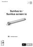 Sunilus io / Sunilus screen io