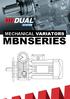 MECHANICAL VARIATORS MBNSERIES