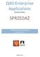 QAD Enterprise Applications. Standard Edition SPRZEDAŻ. PODRĘCZNIK UŻYTKOWNIKA Laboratorium 5