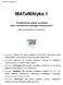 MATeMAtyka 1. Przedmiotowy system oceniania wraz z określeniem wymagań edukacyjnych. Zakres podstawowy i rozszerzony