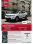 NISSAN QASHQAI SPECJALNA OFERTA URODZINOWA ZYSKAJ DO ZŁ* NAJLEPSZA OFERTA DLA FIRM LEASING SELECT OFERTA NISSAN FINANCE