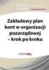 Zakładowy plan kont w organizacji pozarządowej krok po kroku