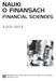 NAUKI O FINANSACH FINANCIAL SCIENCES 2 (23) 2015