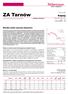 ZA Tarnów. kupuj. Bardzo niska wycena aktywów. przemys³ chemiczny. Straty na wycenie opcji zrekompensuje sprzeda licencji