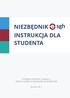 NIEZBĘDNIK INSTRUKCJA DLA STUDENTA