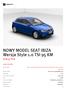 NOWY MODEL SEAT IBIZA Wersja Style 1.0 TSI 95 KM