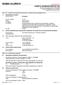 SIGMA-ALDRICH. KARTA CHARAKTERYSTYKI zgodnie z Rozporządzeniem WE 1907/2006 Wersja 5.5 Przejrzano dnia Wydrukowano dnia