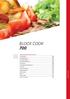 BLOCK COOK 700. Urządzenia grzewcze block cook 700
