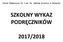 Szkoła Podstawowa Nr 2 im. Św. Jadwigi Królowej w Kaszowie SZKOLNY WYKAZ PODRĘCZNIKÓW 2017/2018