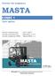 MASTA CZĘŚĆ 1. System dla magazynu. Opis ogólny. wersja dokumentu: wersja systemu PC: MastaPC wersja aplikacji MOB: MastaMOB 1.