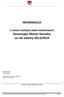 INFORMACJA. o stanie realizacji zadań oświatowych Samorządu Miasta Sieradza za rok szkolny 2013/2014. Sieradz, czerwiec-październik 2014