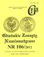 GDAŃSKIE ZESZYTY NUMIZMATYCZNE Nr 106 kwiecień 2012 r.