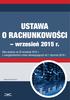 USTAWA. wrzesień 2015 r. Stan prawny na 23 września 2015 r. z uwzględnieniem zmian obowiązujących od 1 stycznia 2016 r. ISBN