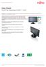 Data Sheet FUJITSU Monitor E20T-7 LED