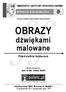 JM Rektor prof. dr hab. Klaudiusz Baran OBRAZY. dźwiękami malowane. Przed wielkim konkursem. Opieka artystyczna: prof. dr hab.