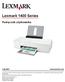 Lexmark 1400 Series. Podręcznik użytkownika