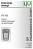 LJU. Instrukcja FB 706. zdalne sterowanie na podczerwie. LJU Industrieelektronik GmbH. Am Schlahn Potsdam Groß Glienicke
