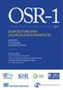 OSR-1 DANYCH FINANSOWYCH OGÓLNY STANDARD RAPORTOWANIA. Regulacje MAR Nowe obowiązki raportowania Elementy systemu compliance spółek giełdowych