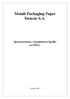 Mondi Packaging Paper Świecie S.A. Sprawozdanie z działalności Spółki za 2004 r.