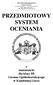 PRZEDMIOTOWY SYSTEM OCENIANIA