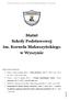 Statut Szkoły Podstawowej im. Kornela Makuszyńskiego w Wyszynie