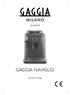 Type HD8749 GAGGIA NAVIGLIO. Instrukcja obsługi