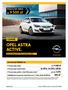 OPEL ASTRA ACTIVE. Cennik. 4x25%; 3x33%; 50/ zł * PROMOCYJNY RABAT: DO zł AKTUALNA PROMOCJA