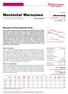 Mostostal Warszawa. akumuluj. Wysoka wartoœæ gotówki netto. sektor budowalny. Wyniki IV kwarta³u. Wycena i rekomendacja