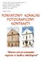 POWIATOWY KONKURS FOTOGRAFICZNY KONTRASTY