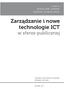 Zarządzanie i nowe technologie ICT w sferze publicznej