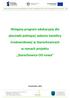 Wstępny program edukacyjny dla placówki pełniącej zadania świetlicy środowiskowej w Starachowicach w ramach projektu Starachowice OD nowa