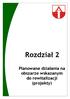 Rozdział 2. Planowane działania na obszarze wskazanym do rewitalizacji (projekty)