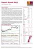 Raport Rynek Akcji. Sytuacja rynkowa. WIG w układzie dziennym. środa, 8 listopada 2017, 08:56. Główne indeksy światowe