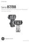 GE Oil & Gas. Seria 87/88. Siłowniki sprężynowo-membranowe Masoneilan * Instrukcja obsługi. Klasyfikacja danych GE: Publiczne