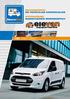 EQUIPAMIENTO DE VEHÍCULOS COMERCIALES WYPOSAZENIE SAMOCHODÓW SERWISOWYCH FORD TRANSIT CONNECT