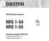 GESTRA Steam Systems NRS 1-54 NRS polski. Instrukcja obsługi Przełącznik poziomu NRS 1-54 Przełącznik poziomu NRS 1-55