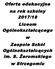 Oferta edukacyjna na rok szkolny 2017/18 Liceum Ogólnokształcącego w Zespole Szkół Ogólnokształcących im. S. Żeromskiego w Strzegomiu