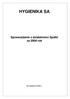 HYGIENIKA SA. Sprawozdanie z działalności Spółki za 2008 rok. 22 kwietnia 2009 r.