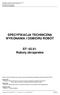 SPECYFIKACJA TECHNICZNA WYKONANIA I ODBIORU ROBÓT. ST Roboty zbrojarskie