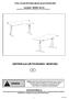 INSTRUKCJA UŻYTKOWANIA / MONTAŻU UWAGA STÓŁ Z ELEKTRYCZNĄ REGULACJĄ WYSOKOŚCI. ConSet - MODEL (WNIOSEK PATENTOWY ZGŁOSZONY DO REJESTRACJI)